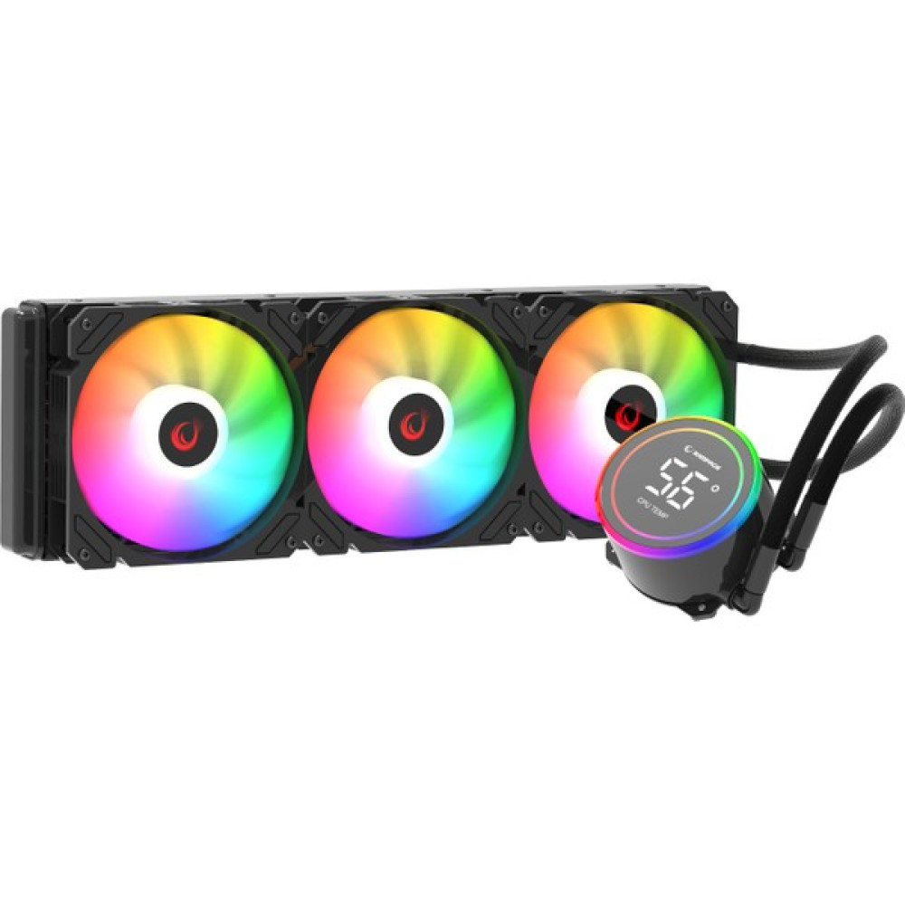 Rampage Helıos C17 Argb Sıcaklık Göstergeli 360MM Işlemci Sıvı Soğutucu Soğutucular Fiyatı