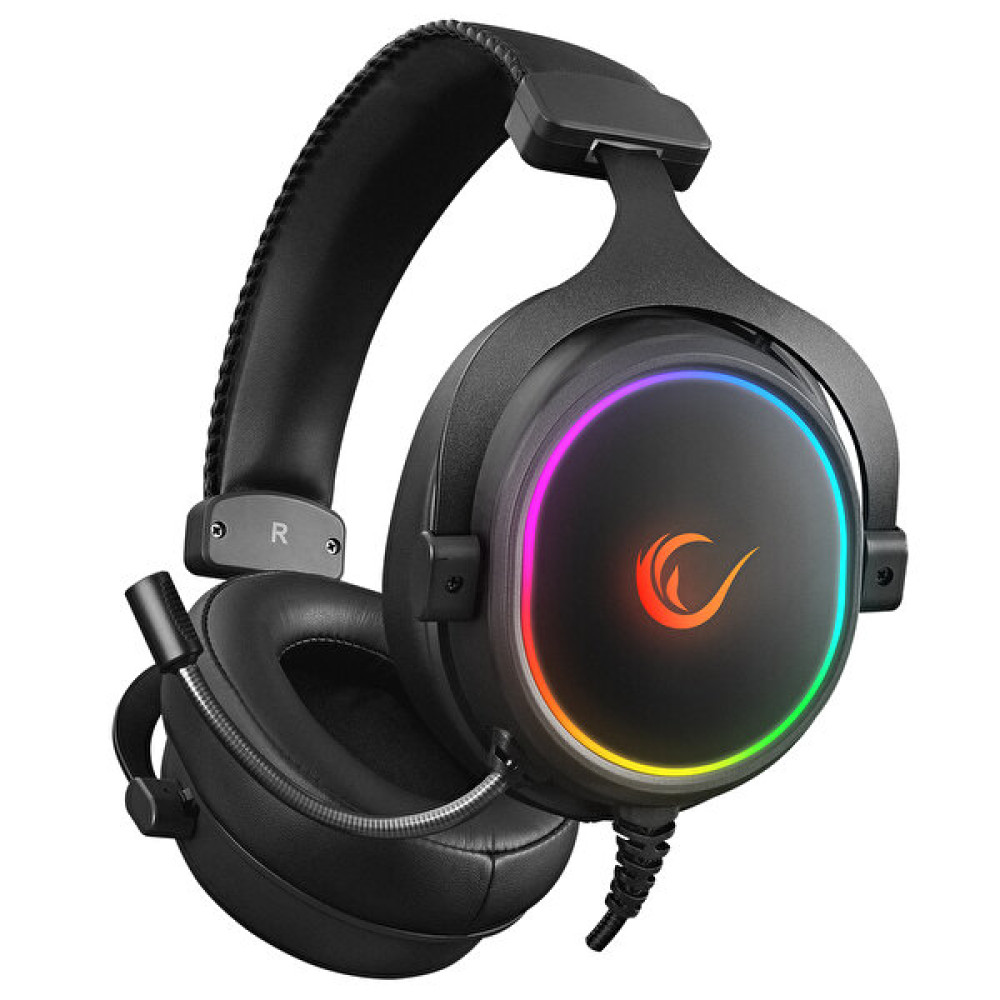 Rampage Onyx-S USB 7.1 Version RGB Led Ses Kontrollü Mikrofonlu Siyah Oyuncu Kulaklığı Oyuncu Kulaklıkları Fiyatı