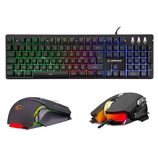 Rampage RM-607 HEADY 4800 DPI RGB Gaming Oyuncu Mouse + Mouse Pad