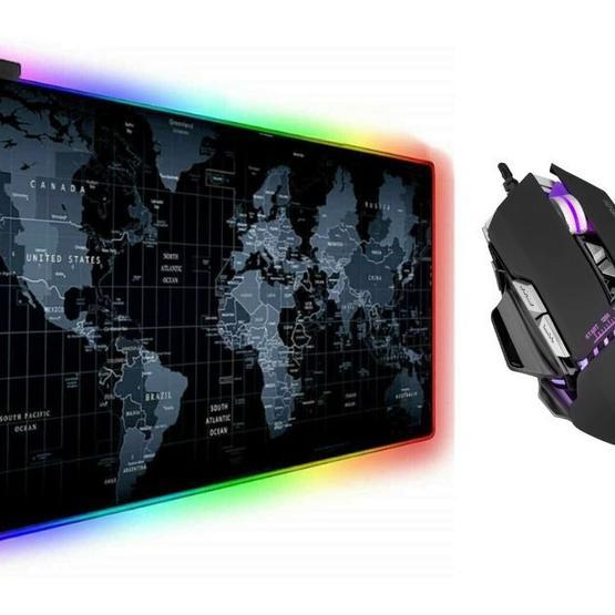 Rampage RM-607 HEADY 4800 DPI RGB Gaming Oyuncu Mouse + Mouse Pad