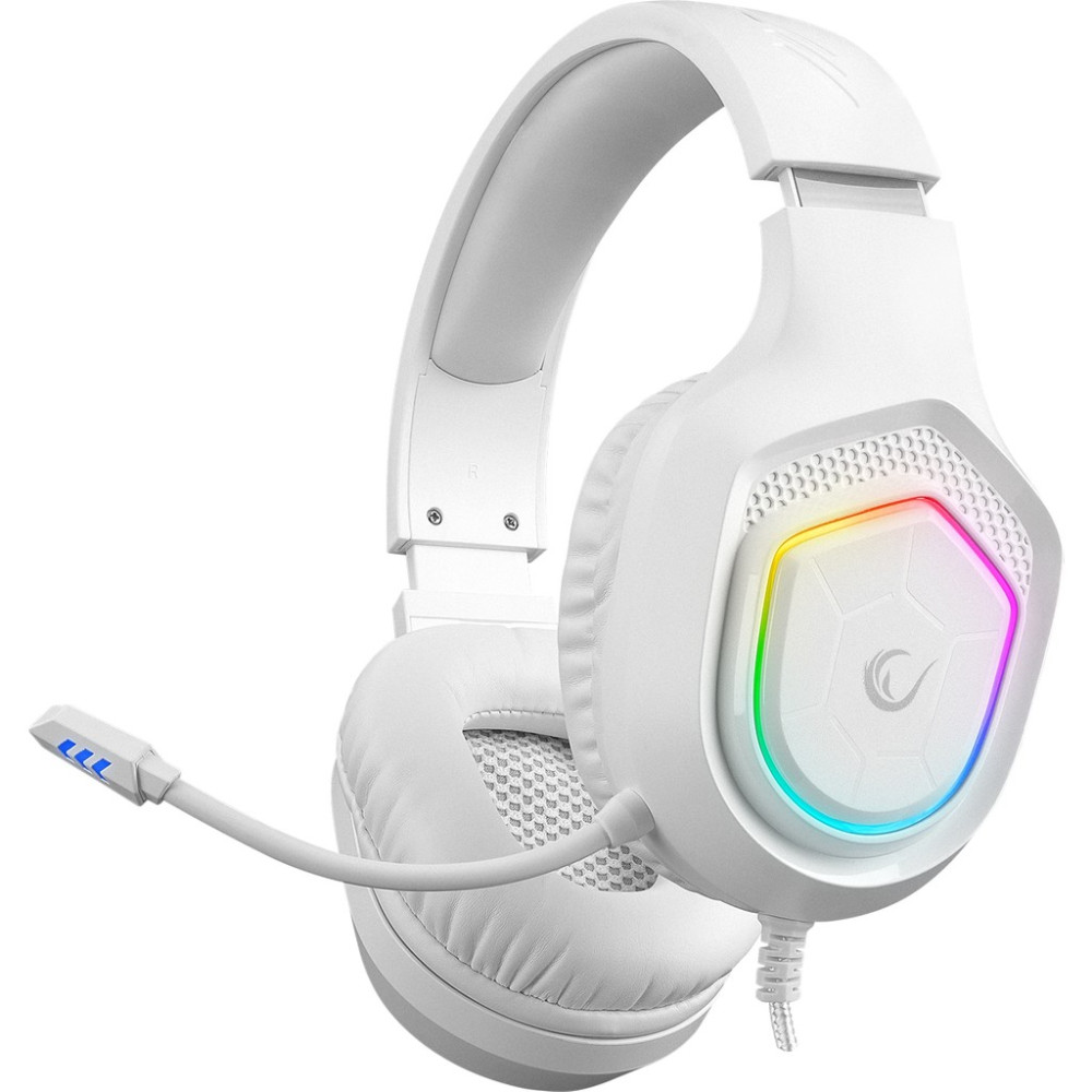 Rampage RM-K90 VECTOR Beyaz RGB Led 3,5mm Gaming Mikrofonlu Oyuncu Kulaklığı Kulak Üstü Kulaklık Fiyatı