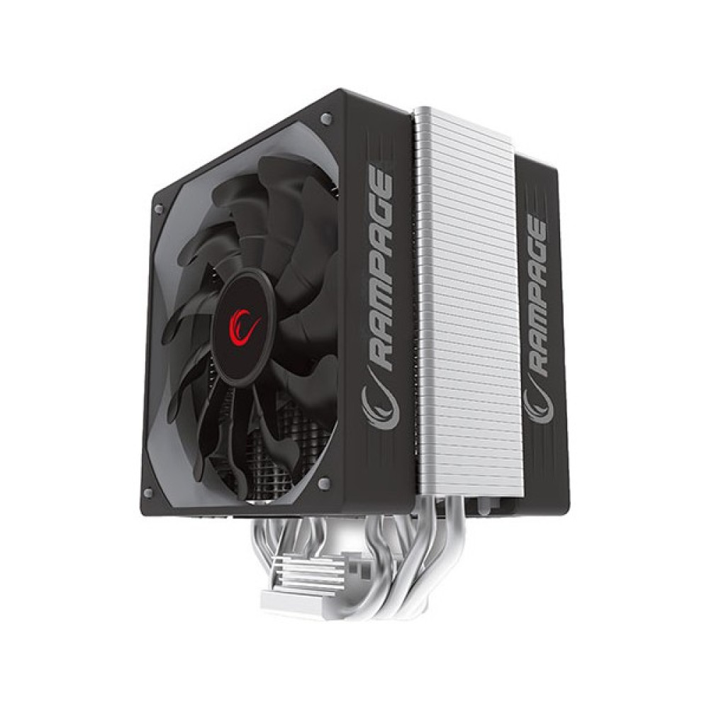 Rampage Wind Chill-420 Socket AM4/ 2011 120x120x25mm 2*Sessiz Fan CPU Soğutucu Soğutucular Fiyatı