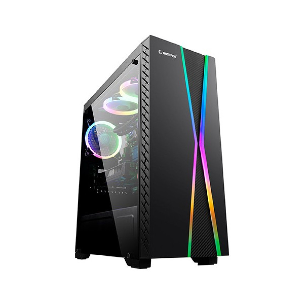 Rampage X-Max 1 x 120 mm Fan Tempered Camlı Bilgisayar Kasa PC Kasaları Fiyatı