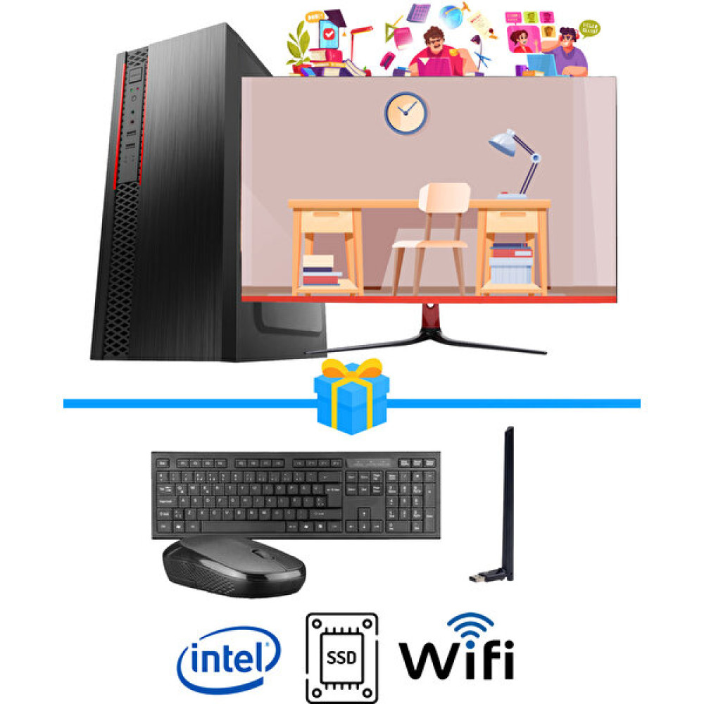 Ramtech Workforce İ7-205 İ7-2600 16GB 240GB SSD 500GB HDD 27 Masaüstü Ofis Bilgisayarı Masaüstü Bilgisayar Fiyatı
