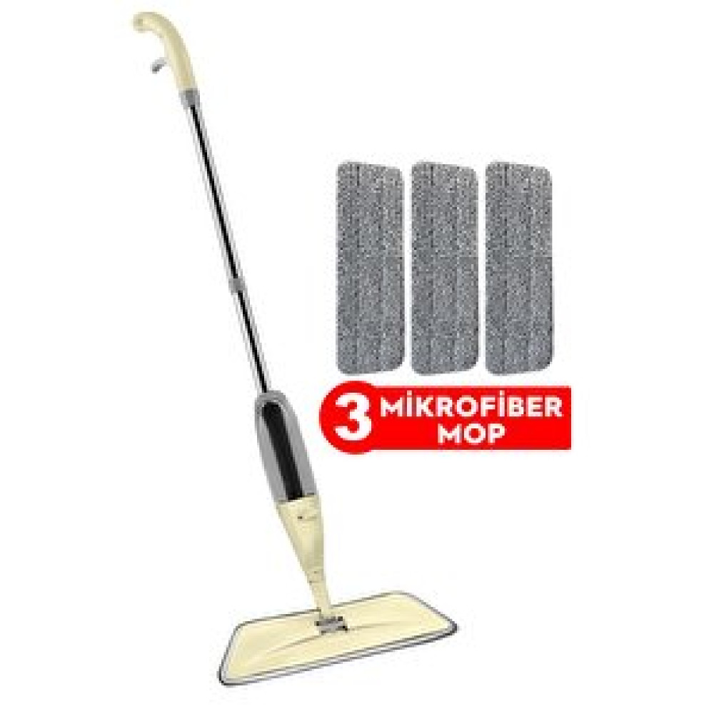 Ramy Sprey Mop Krem 3 Yedek Moplu Temi̇zli̇k Seti̇ Paspas Fiyatı