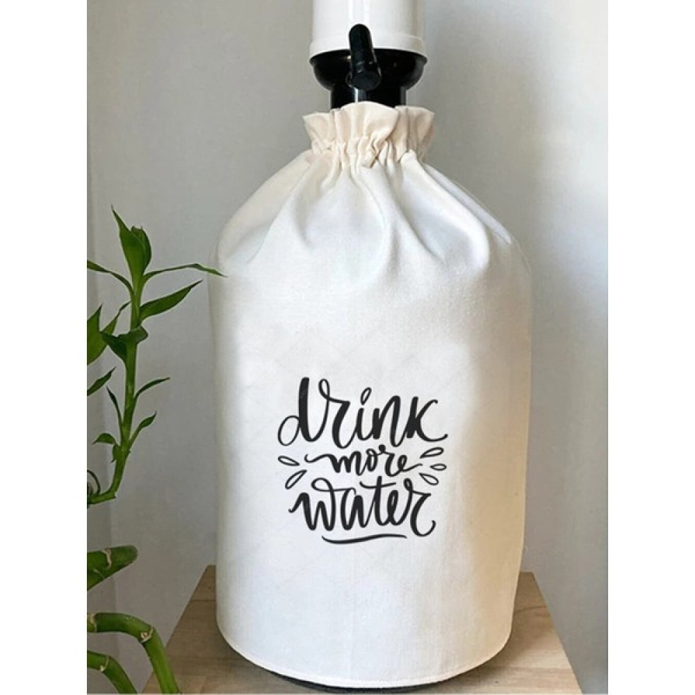 Ranadan Ham Bez Krem Büzgülü Drink More Water Baskılı Damacana Kılıf Mutfak Gereçleri Fiyatı