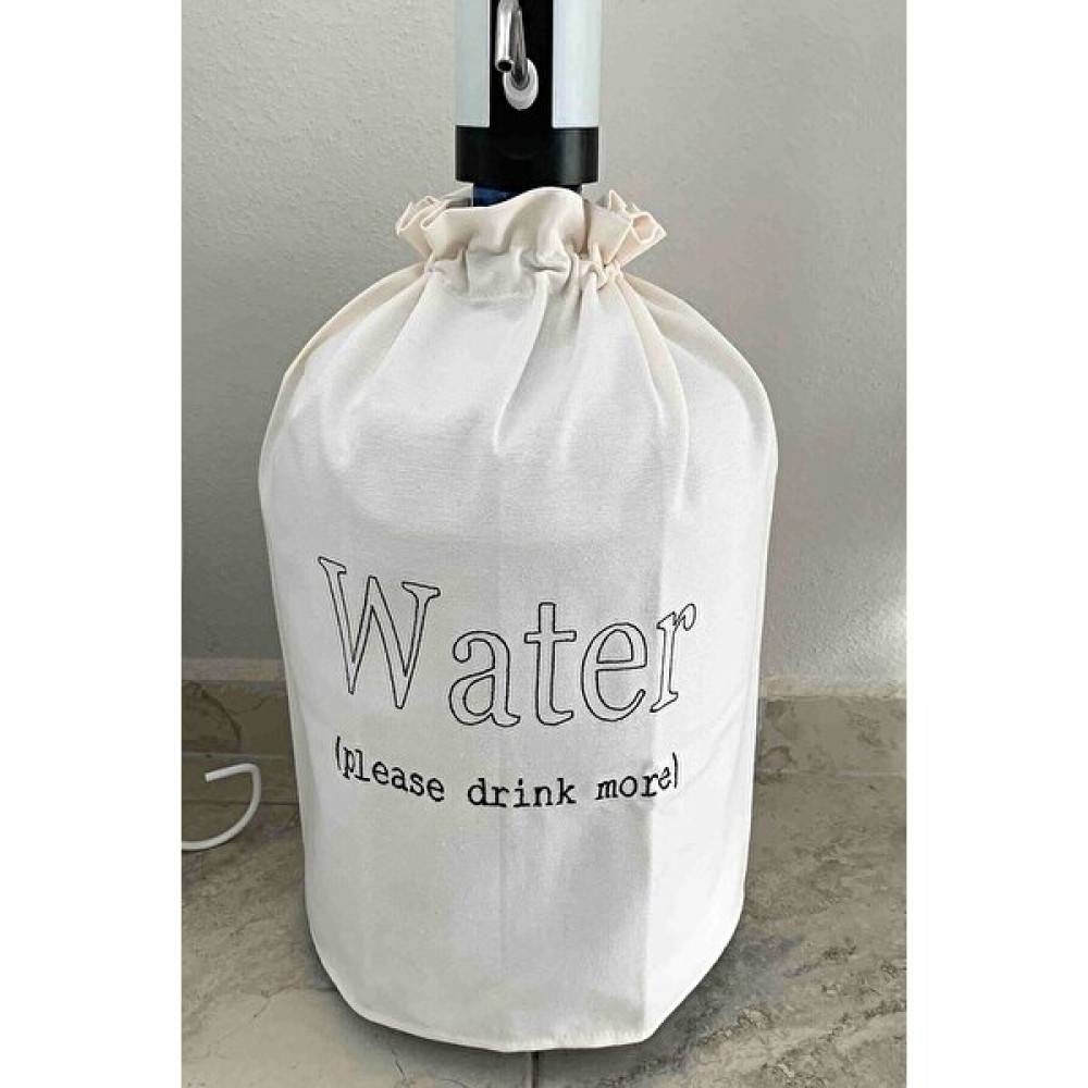 Ranadan Ham Bez Krem Büzgülü Water Baskılı Damacana Kılıfı Mutfak Gereçleri Fiyatı