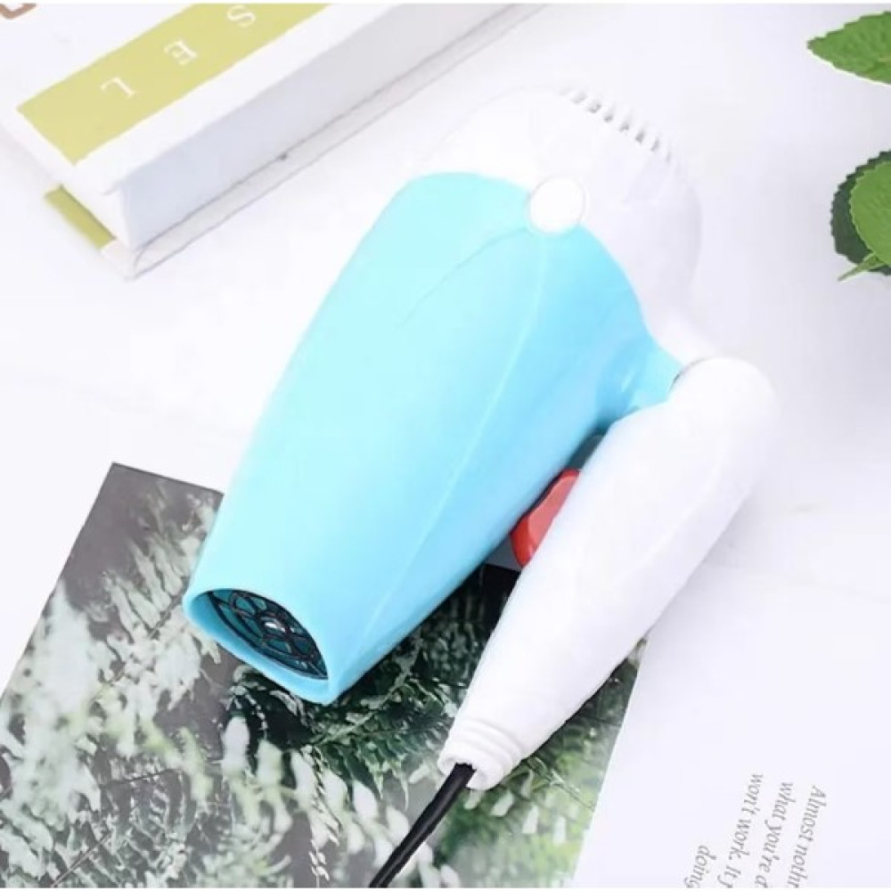 Ranchi Saç Kurutma Makinesi Mini Katlanabilir 1000W Ranchı NV-1390 Mavi Saç Kurutma Makineleri Fiyatı