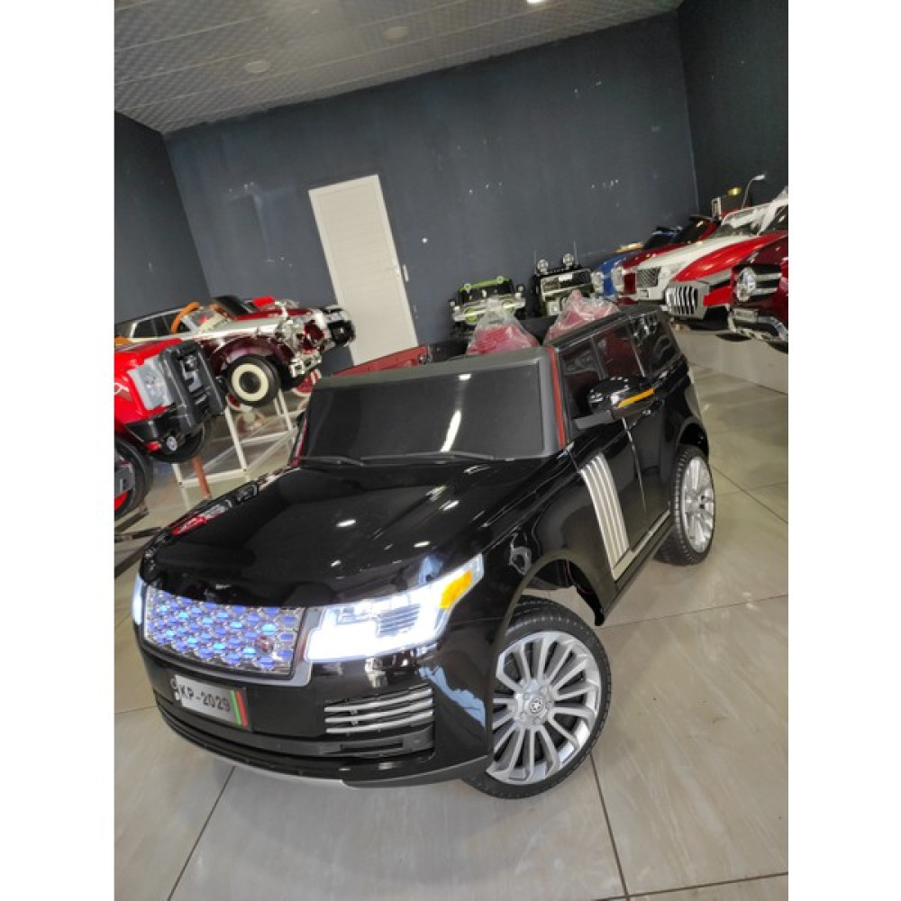 Range Rover 12 VOLT4X4 Çift Kişilik Ceptel Akülü Araba - Siyah Akülü Araba Fiyatı