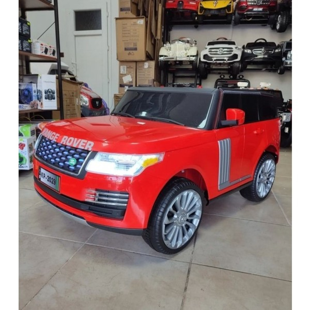 Range Rover 12V, 2 Kişilik, 4 Motor, Cep Tel Kontrol Akülü Araba! - Kırmızı Akülü Araba Fiyatı