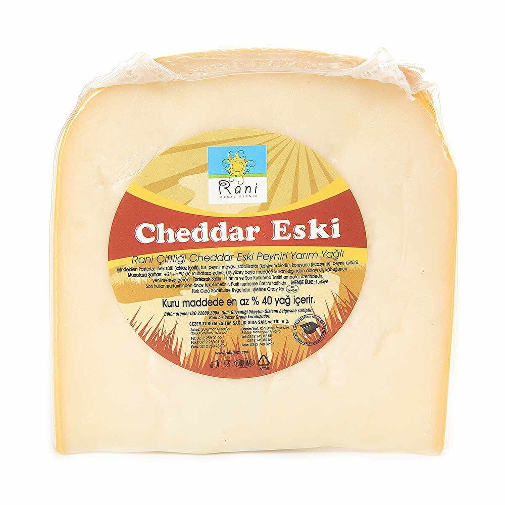 Rani Çiftliği Eski Cheddar Peynir Kg Peynir Fiyatı