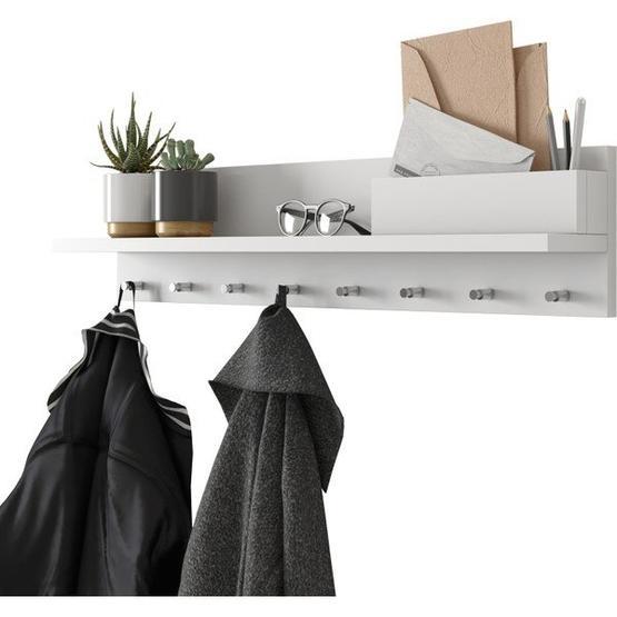 Rani P1 M1 Modern Duvar Askısı Portmanto Askılık Beyaz Vestiyer