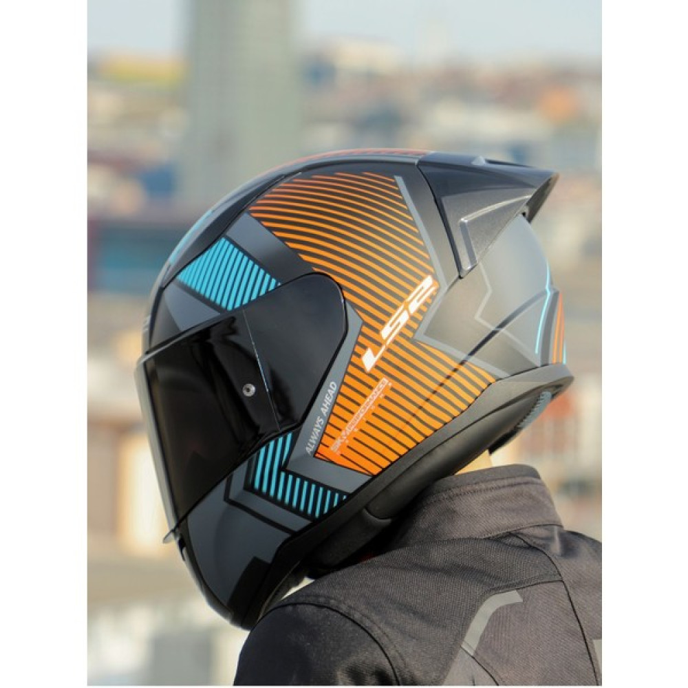 Rapıd 2 Race Extra Mat Gri-Neon Turuncu Kask - XL Oto Boyaları Fiyatı
