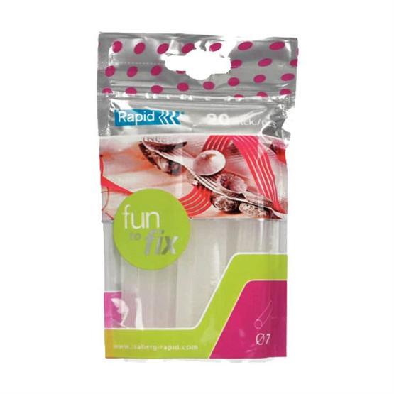 Rapid 7/100 100 gr Şeffaf Sıcak Silikon Mumu