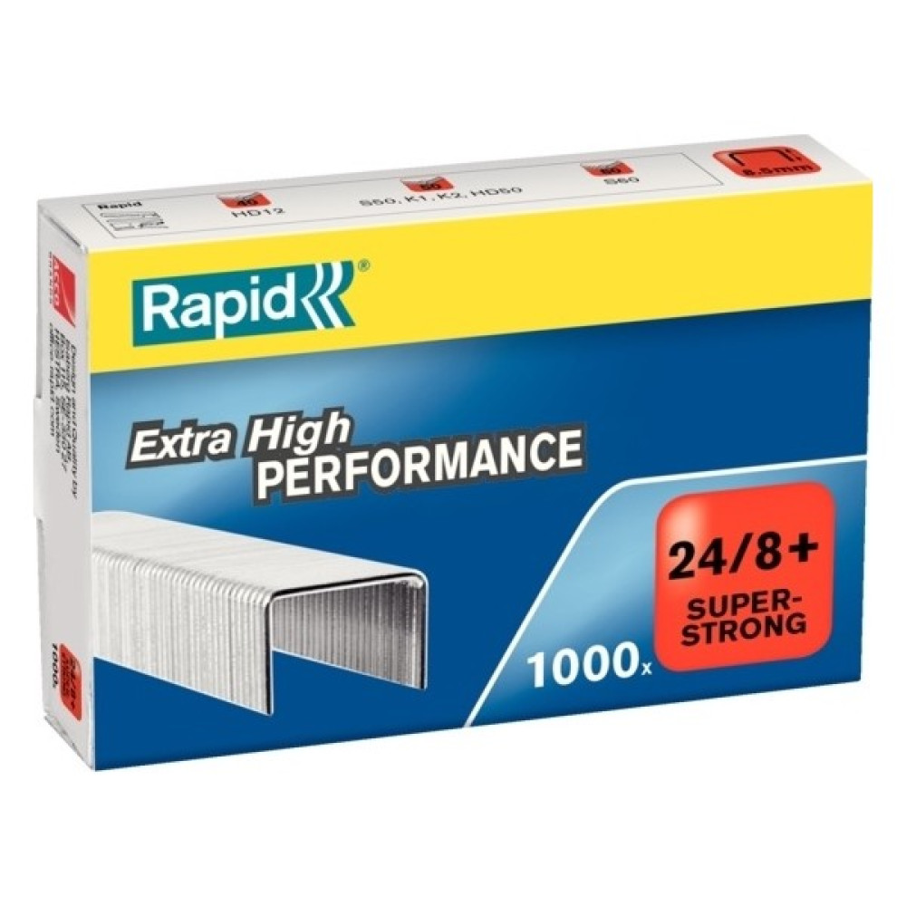 Rapid Zımba Teli 24/8 1000+ Li Süper Güçlü  24858500 Zımba Teli Sökücü Fiyatı