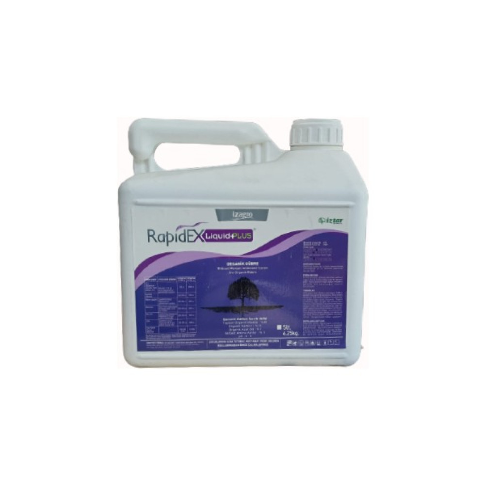 Rapidex Liquid 5lt (Hümik Asit) Organik Sıvı Köklendirici Gübre - 5 lt Gübre Fiyatı