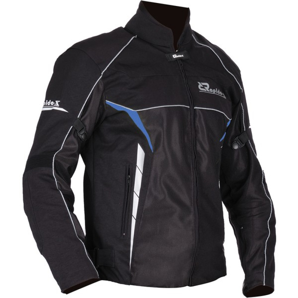 Rapidox Motosiklet Montu Rapido-X RX-08Y ( Black And Blue ) - Siyah - Beyaz - Mavi - Kırmızı - M Motorsiklet Montları Fiyatı