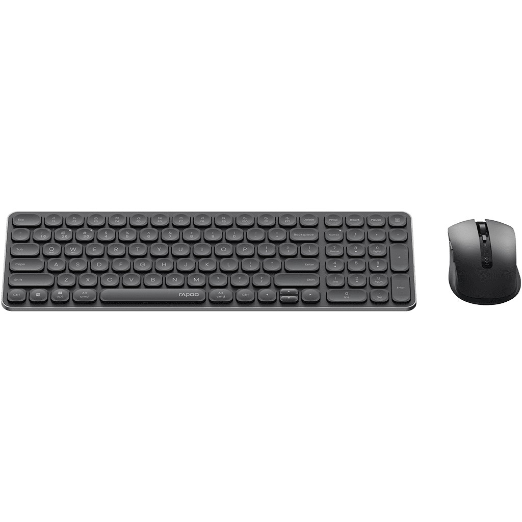 Rapoo 9350S Multi-Mode Wireless ve Bluetooth Bağlantılı, Dpı Ayarlı, Sessiz Türkçe Q Klavye ve Mouse Seti Klavye - Mouse Fiyatı