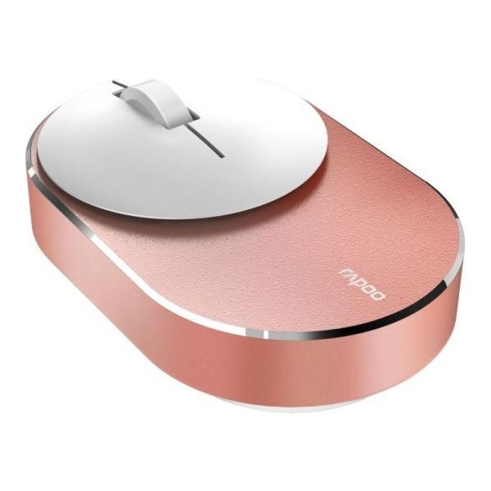 Rapoo M600 Mini Rose Gold Sessiz Kablosuz Fare 1300 Dpı Sensör 6 Ay Pil Ömrü - Adaçayı Klavye - Mouse Fiyatı