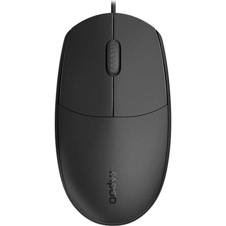 Rapoo N100C Kablolu Optik Mouse Siyah Klavye - Mouse Fiyatı