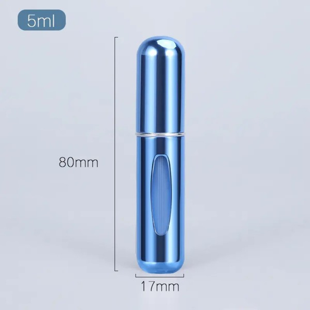 Rapsoli Mini Parfüm Şişesi Doldurulabilir Parfüm Şişesi Atomizer Cep Parfüm Şişesi Transfer Parfüm Şişesi - Açık Mavi Hijyen ve Temizlik Fiyatı