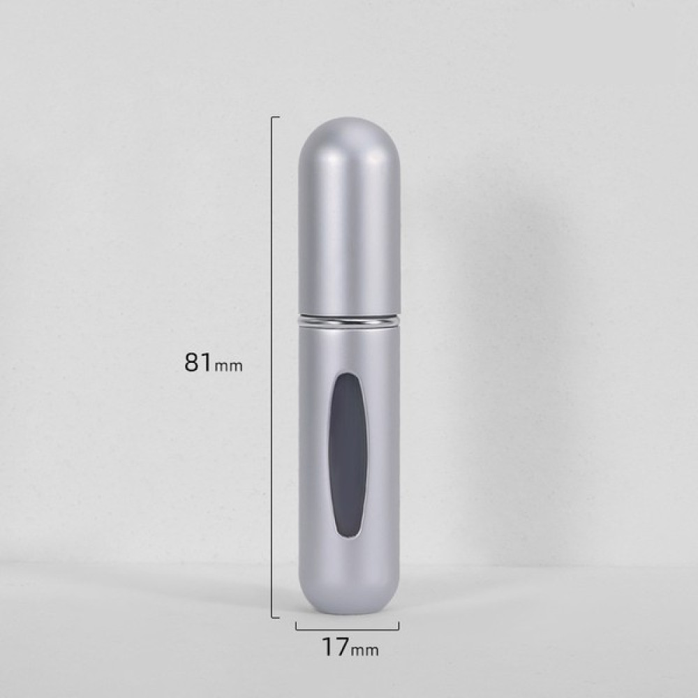 Rapsoli Mini Parfüm Şişesi Doldurulabilir Parfüm Şişesi Atomizer Cep Parfüm Şişesi Transfer Parfüm Şişesi - Gri Hijyen ve Temizlik Fiyatı