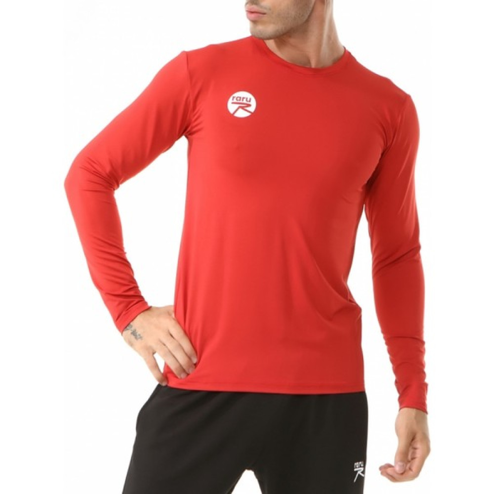 Raru Erkek Uzun Kollu T-Shirt Vıvus Kırmızı T-Shirt & Sweatshirt (Outdoor) Fiyatı