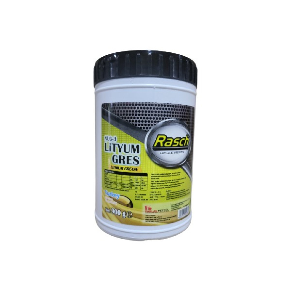 Rasch Lityum Gres Nlg-3 900 gr Motor Yağı & Katkıları Fiyatı