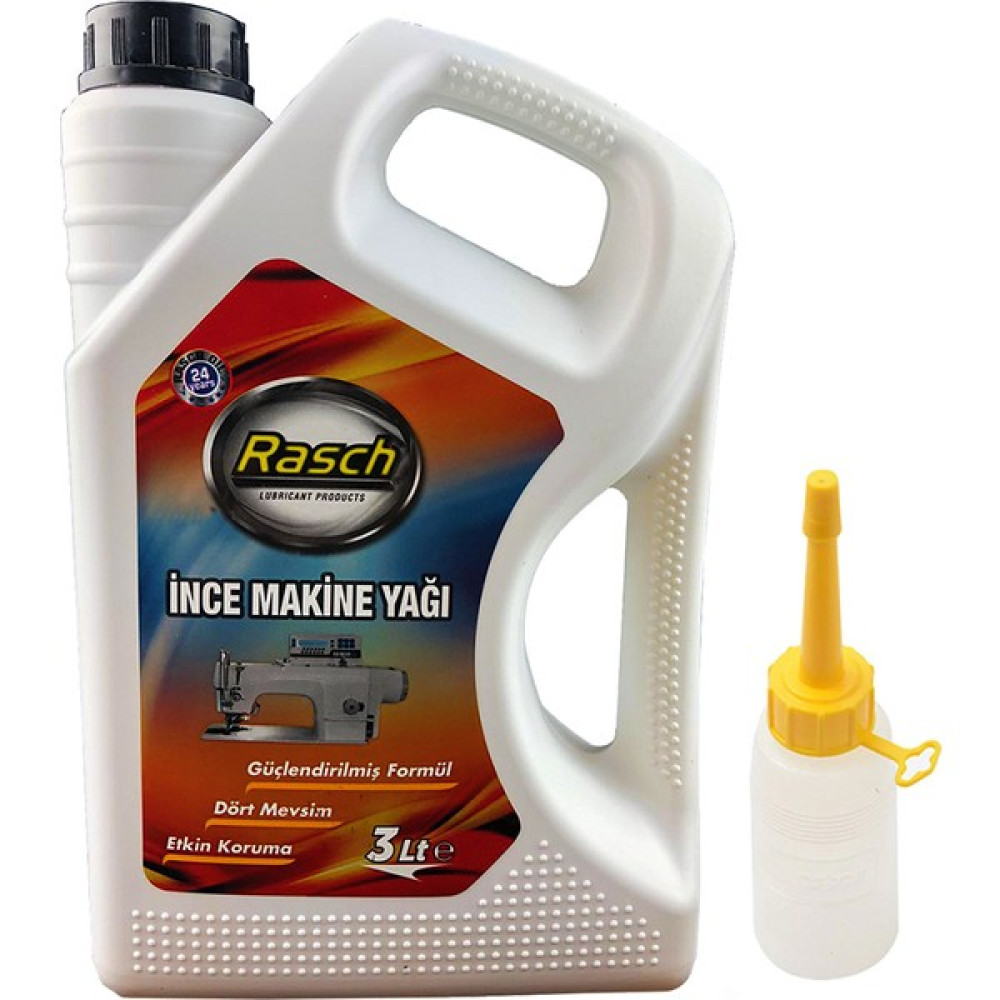 Rasch Sanayi Dikiş Makinesi Yağı 3lt Dikiş Makinesi Aksesuarları Fiyatı