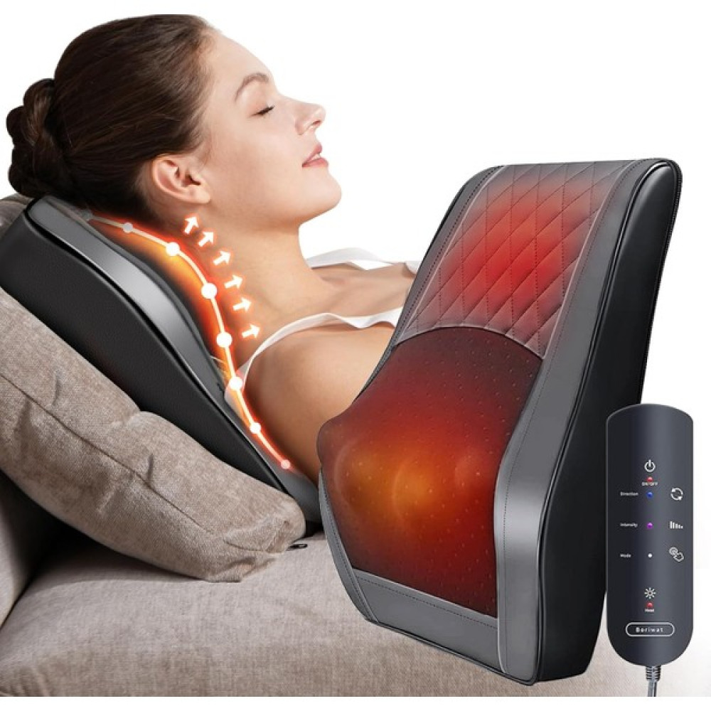 Rasjack Isıtma Yastığı ile Boyun ve Sırt Masajı, Boyun, Omuz ve Sırt Masajı Için Shiatsu Masajı 3D R7-C Masaj Cihazları Fiyatı