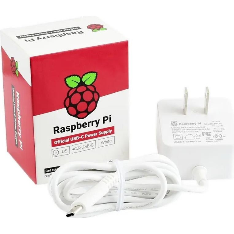 Raspberry Pi 4 Güç Adaptörü USB-C Tipi 5V 3A Hobi Elektroniği Fiyatı