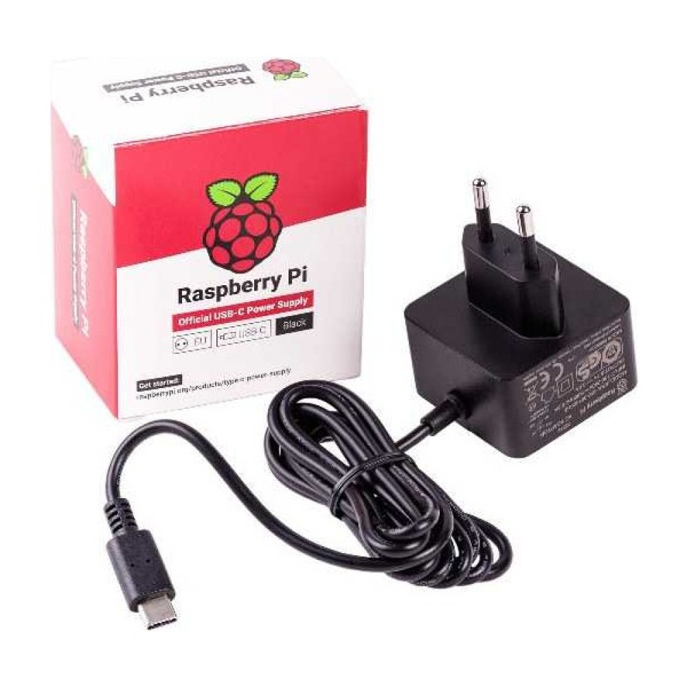 Raspberry Pi 4 Lisanslı Güç Adaptörü 5V 3A Usb-C Siyah Oyun & Hobi Fiyatı