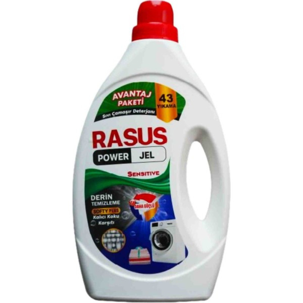 Rasus Sıvı Çamaşır Deterjanı Kalıcı Özel Rasus Parfüm Kokusu 43 Yıkama (Renkliler ve Beyazlar Için) Çamaşır Deterjanı Fiyatı