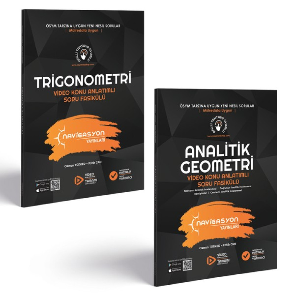Rasyonel Yayınları 2023 Rasyonel Yayınları Trigonometri ve Analitik Geometri Video Konu Anlatımlı Soru Bankası Seti Matematik Fiyatı