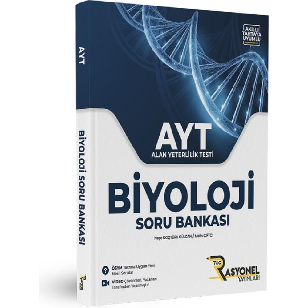 Rasyonel Yayınları Ayt Biyoloji Soru Bankası Temel Yeterlilik Testi (TYT) Fiyatı