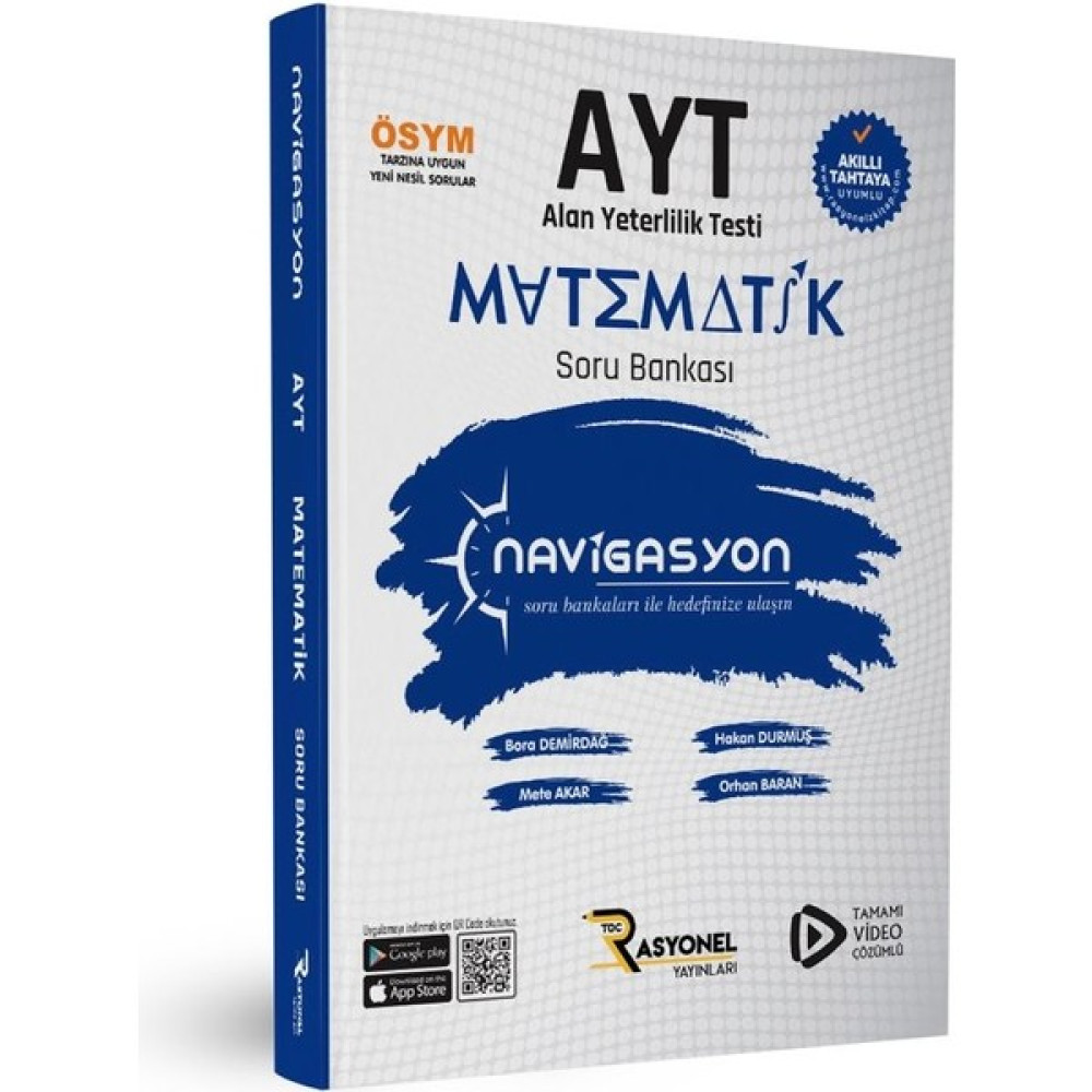 Rasyonel Yayınları Navigasyon Ayt Matematik Soru Bankası Matematik Fiyatı