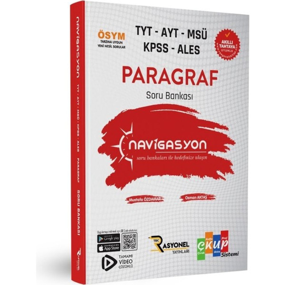 Rasyonel Yayınları TYT - AYT - MSÜ Paragraf Soru Bankası Yardımcı Kitaplar Fiyatı