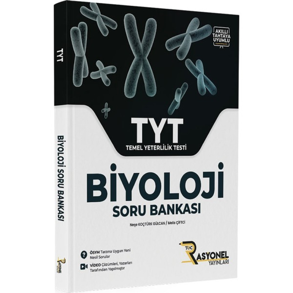 Rasyonel Yayınları Tyt Biyoloji Soru Bankası Temel Yeterlilik Testi (TYT) Fiyatı