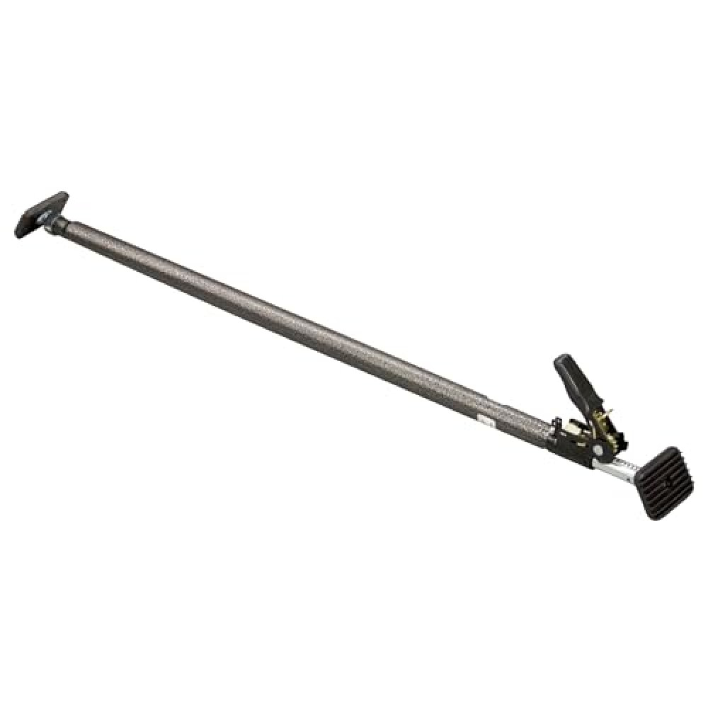 Ratcheting Cargo Bar, Adjustable from 44" to 74", Includes Rubber feet to Prevent Scratching, Great for Keeping Items Secure from Moving in Your Truck Bed