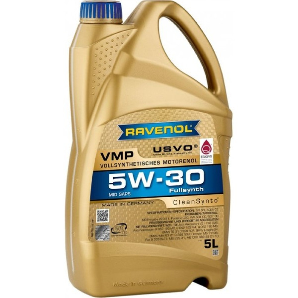 Ravenol Vmp Sae 5W-30 5 Litre Motor Yağı (Üretim Yılı 2022) Motor Yağı Fiyatı