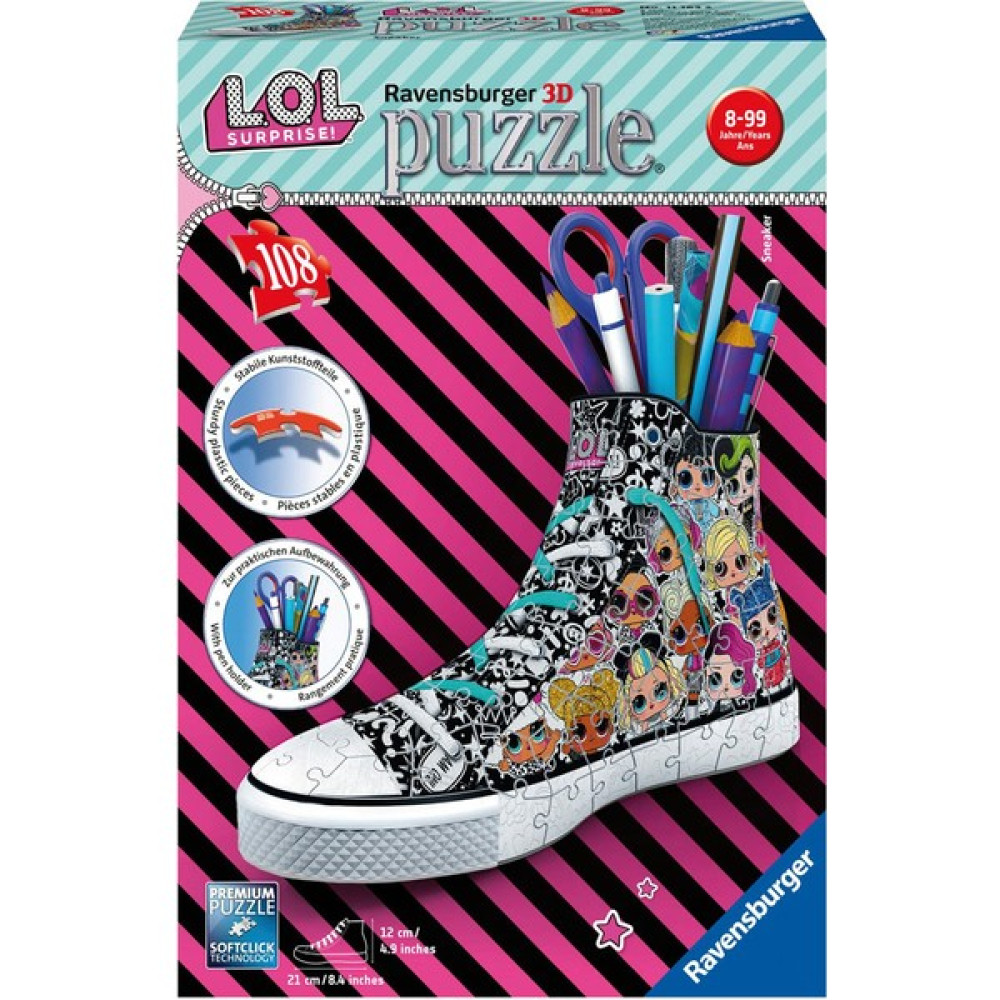 Ravensburger 3 Boyutlu Plastik Puzzle Lol Sneaker 111633 Puzzle & Aksesuarları Fiyatı