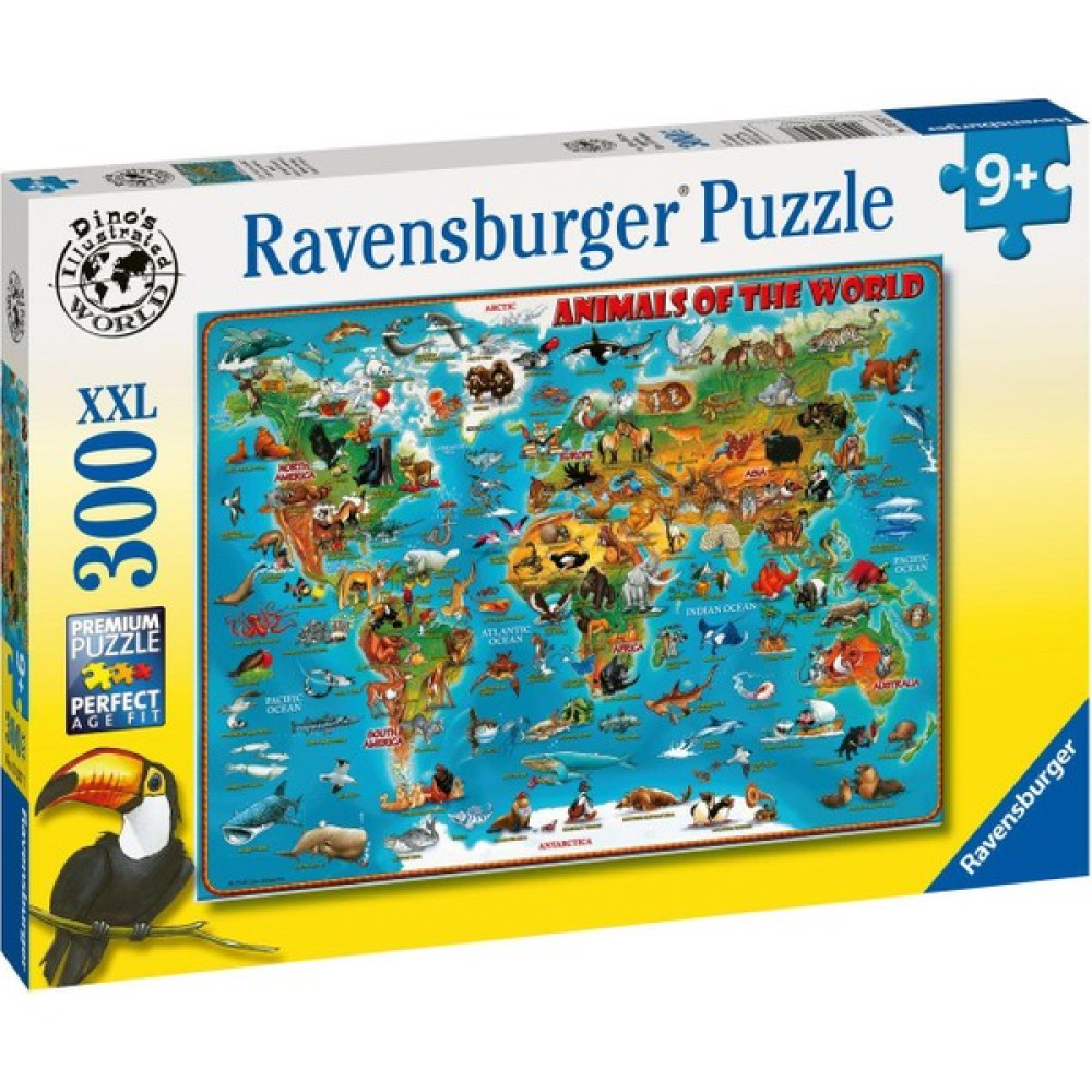 Ravensburger 300 Parça Puzzle Hayvanların Dünyası 132577 Eğitici Oyuncak Fiyatı