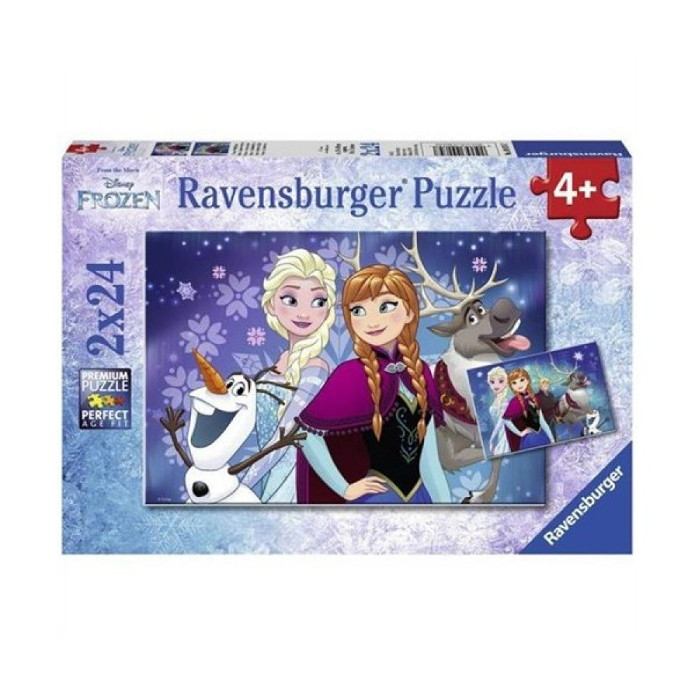 Ravensburger Frozen 2 X 24 Parça Çocuk Puzzle Oto Boyaları Fiyatı
