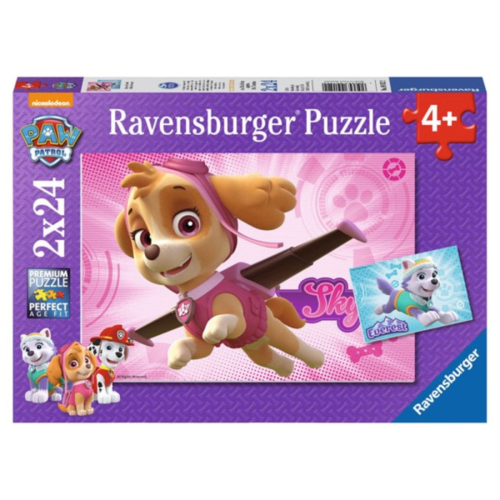 Ravensburger Puzzle 2 x 24 Parça Paw Patrol 91522 Puzzle & Aksesuarları Fiyatı