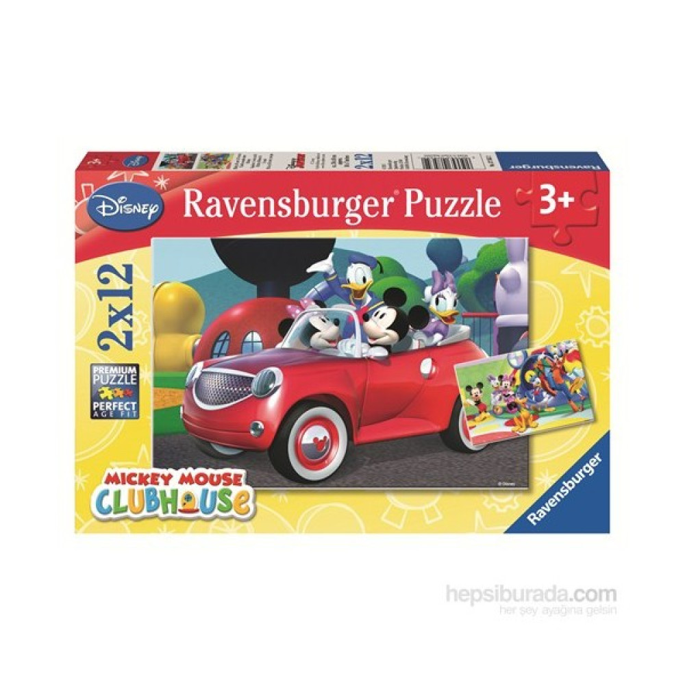 Ravensburger WD Mickey - 12X2p Puzzle Eğitici Oyuncak Fiyatı