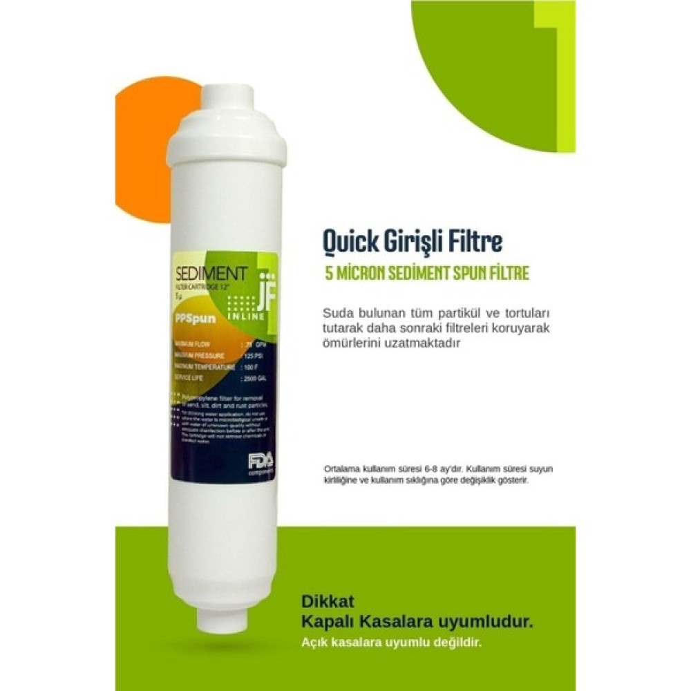Ravent Gurur Su Arıtma Inline Filtre 4 Lu Bahçe Makinesi Fiyatı