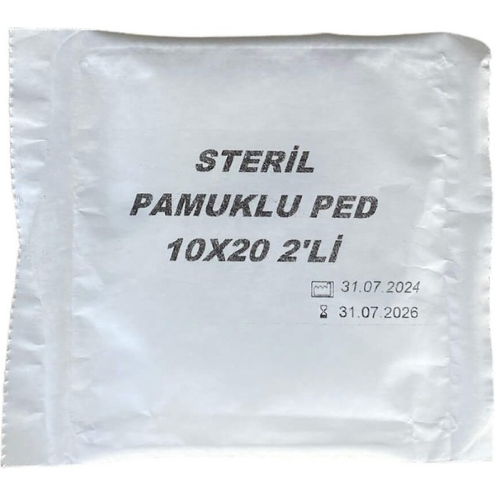 Ravi Steril Pamuklu Ped 10*20 Cm 2'Li Paket X 10 Paket Ravi Oto Boyaları Fiyatı