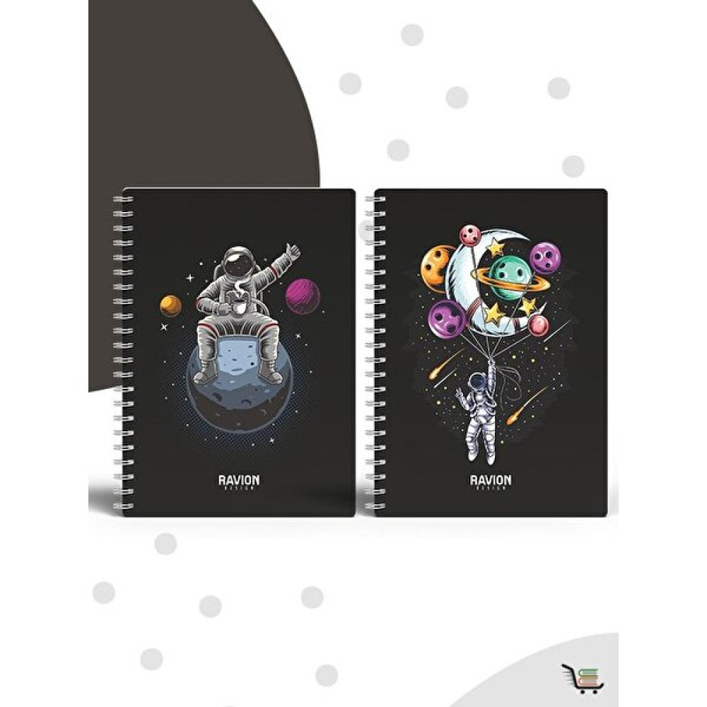 Ravion Consept Consept Defter Özel Tasarım 2'li Set (Çizgili) HZLKTPAL36 Spiralli Defter Fiyatı