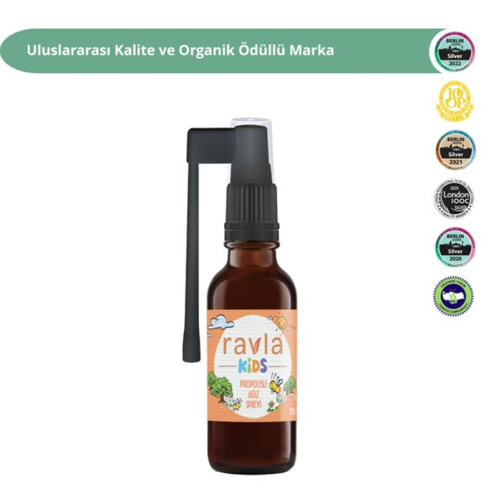 Ravla Kids Max Çocuklar Için Ağız Spreyi (Alkolsüz) - 20 ml Bebek Bakım Fiyatı