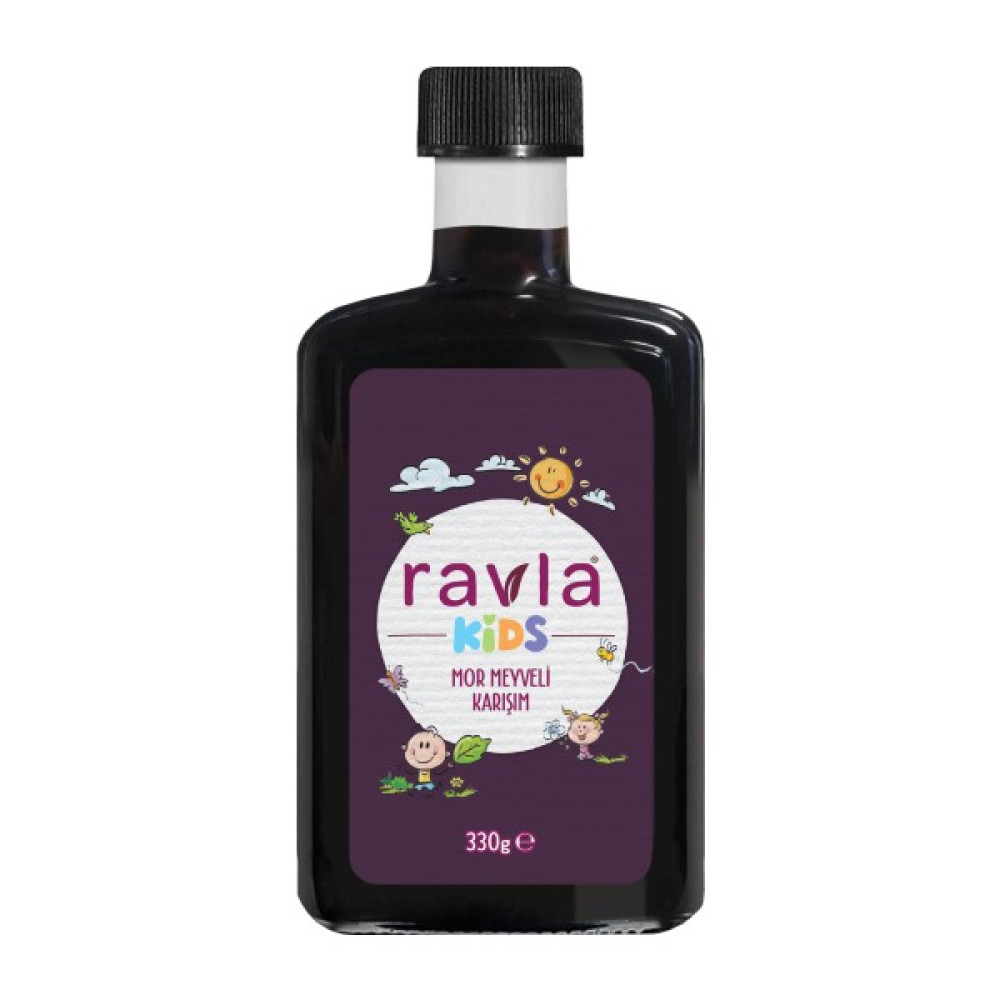 Ravla Kids Mor Meyveli Karışım (Pestisit Ve Ağır Metal Analizli) - 250ml - 250 ml Bebek Mamaları Fiyatı